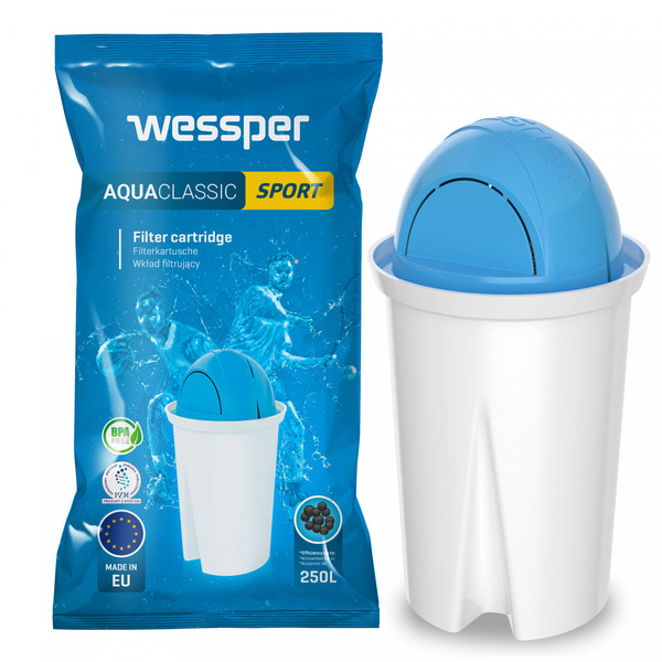 Filtr wody Wessper AquaClassic Sport do dzbanków Dafi Brita Zelmer Anna BWT